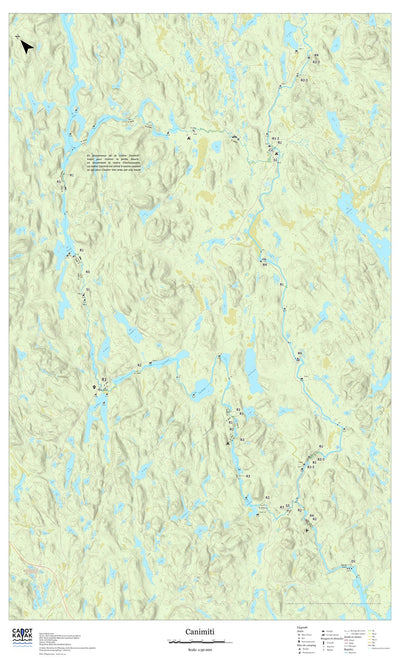 Canot Kayak Québec Rivière Canimiti bundle