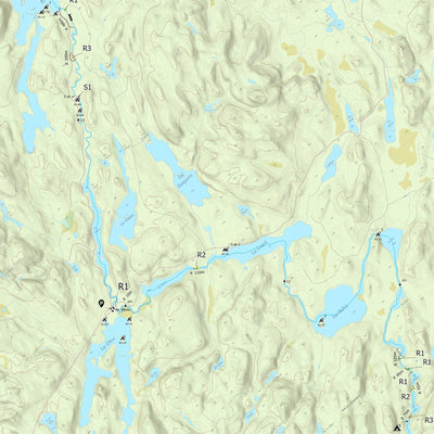 Canot Kayak Québec Rivière Canimiti bundle