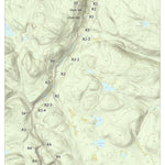 Canot Kayak Québec Rivière Cyriac digital map