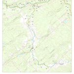 Canot Kayak Québec Rivière de la Fourche digital map
