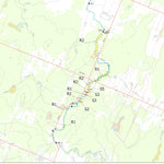 Canot Kayak Québec Rivière des Anglais digital map