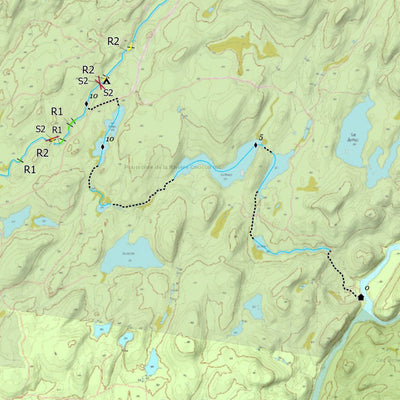 Canot Kayak Québec Rivière Du Coucou bundle