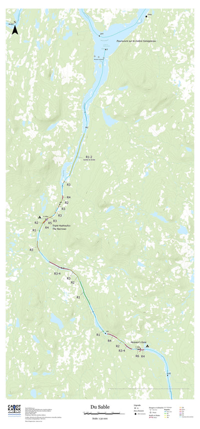 Canot Kayak Québec Rivière du Sable bundle