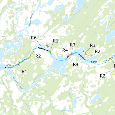 Canot Kayak Québec Rivière Eastmain bundle