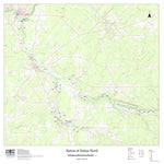 Canot Kayak Québec Rivière Eaton et Eaton Nord digital map