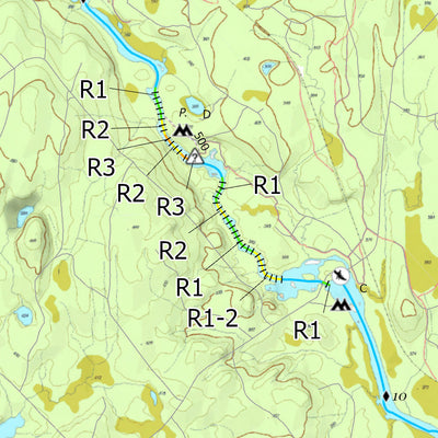 Canot Kayak Québec Rivière Normandin bundle