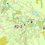 Canot Kayak Québec Rivière Octave digital map