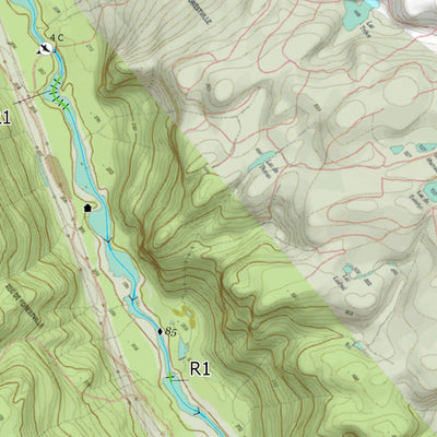 Canot Kayak Québec Sault_aux_Cochons #2 digital map