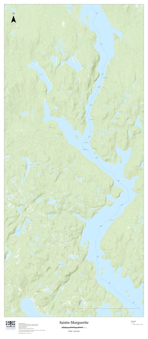 Canot Kayak Québec St_Marguerite7 #3 digital map