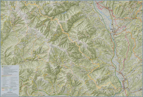 CARTAGO 307 Appennino Tosco Emiliano Ligure 1 digital map