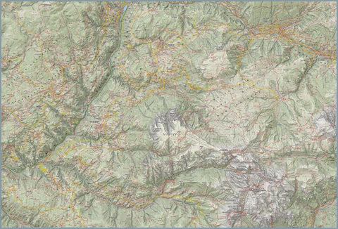 CARTAGO 329 Alpe di Siusi Catinaccio Latemar Nord digital map