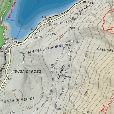 CARTAGO CARTAGO Dolomiti Paganella Official Trekking Map digital map