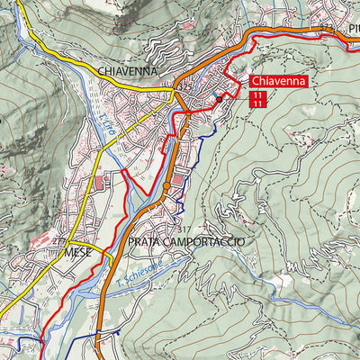 CARTAGO Il Cammino di San Colombano - CSC - COMPLETE MAP-GUIDE bundle