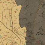 CARTAGO NANNO Mappa originale d'impianto del Catasto austro-ungarico. Scala 1:2880 bundle
