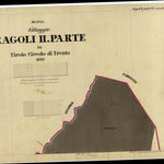 CARTAGO RAGOLI PARTE 2 Mappa originale d'impianto del Catasto austro-ungarico. Scala 1:2880 bundle