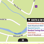 Cartagram Main Map-Woodstock NY Chamber of Commerce digital map