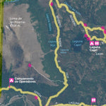 CartDeco Fitz Roy Massif, Los Glaciares National Park digital map