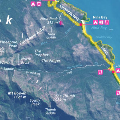 CartDeco Hinchinbrook Island and the Thorsborne Trail digital map