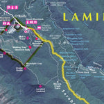 CartDeco Lamington National Park digital map