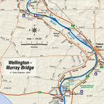 Carto Graphics Murray River - Wellington to Murray Bridge digital map