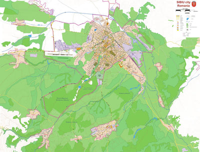 Cartografica SRL Sibiu digital map