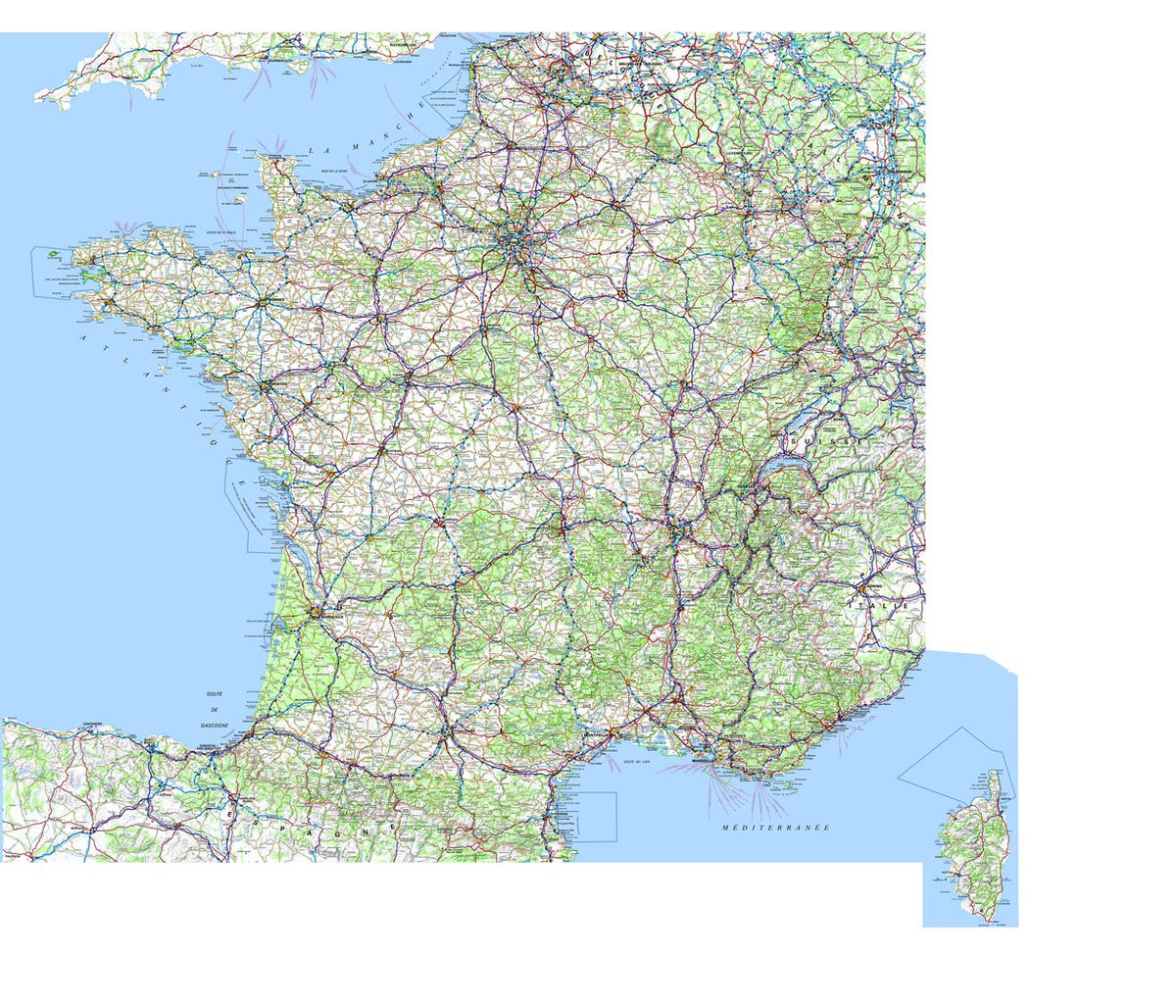 Ign.fr France IGN SCAN 1000® Map by Cartographiste | Avenza Maps