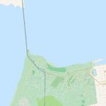 CartoonMaps Golden Gate Bridge digital map