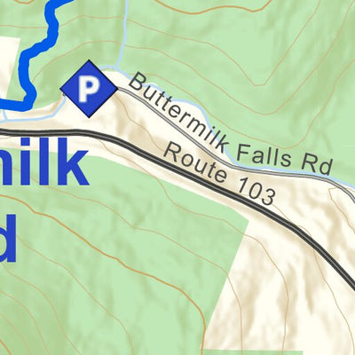 Catamount Trail Association Catamount Trail - Section 10 digital map