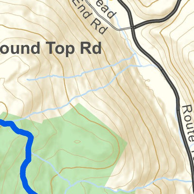 Catamount Trail Association Catamount Trail - Section 11 digital map