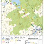 Catamount Trail Association Catamount Trail - Section 13 digital map