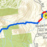 Catamount Trail Association Catamount Trail - Section 18 digital map