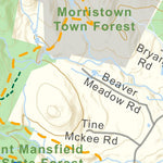 Catamount Trail Association Catamount Trail - Section 24 digital map