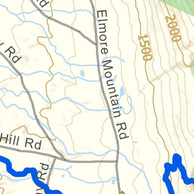 Catamount Trail Association Catamount Trail - Section 25 digital map