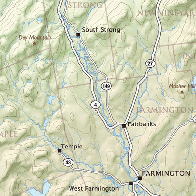 Center for Community GIS Maine High Peaks Arts & Heritage Loop digital map