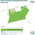 Central Lake Ontario Conservation Authority (CLOCA) Purple Woods Conservation Area digital map