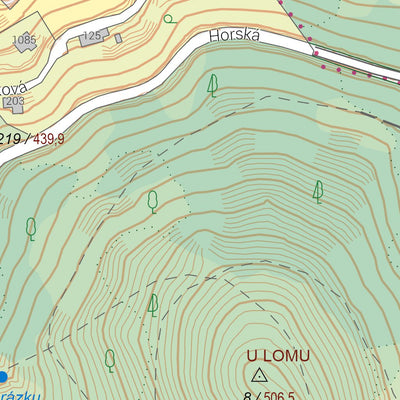 Český úřad zeměměřický a katastrální Liberec (0205-B-13-4) digital map