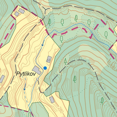 Český úřad zeměměřický a katastrální Mimoň (0205-C-15-4) digital map