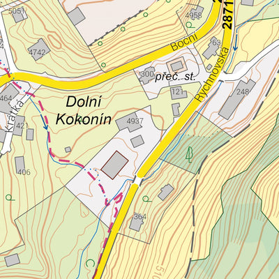 Český úřad zeměměřický a katastrální Turnov (0205-D-04-4) digital map