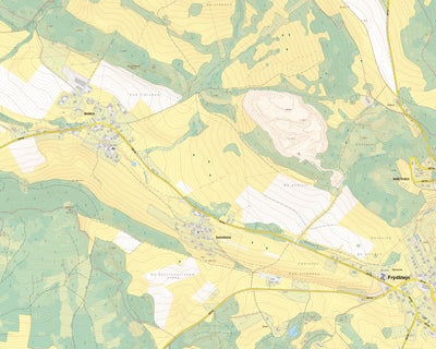 Český úřad zeměměřický a katastrální Turnov (0205-D-09-3) digital map
