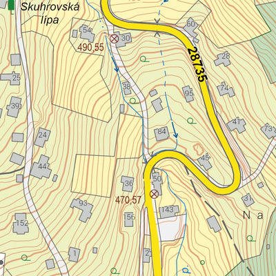 Český úřad zeměměřický a katastrální Turnov (0205-D-10-1) digital map
