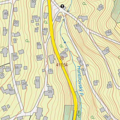 Český úřad zeměměřický a katastrální Turnov (0205-D-10-3) digital map