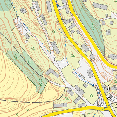 Český úřad zeměměřický a katastrální Turnov (0205-D-17-3) digital map
