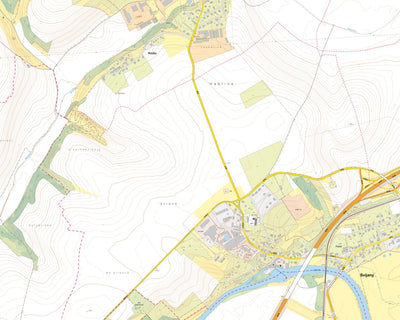 Český úřad zeměměřický a katastrální Turnov (0205-D-17-4) digital map