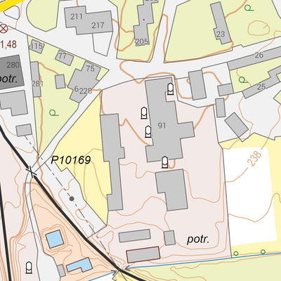 Český úřad zeměměřický a katastrální Turnov (0205-D-18-3) digital map