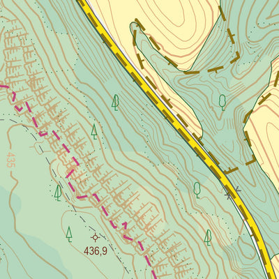 Český úřad zeměměřický a katastrální Turnov (0205-D-20-1) digital map