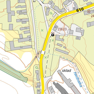Český úřad zeměměřický a katastrální Turnov (0205-D-21-4) digital map