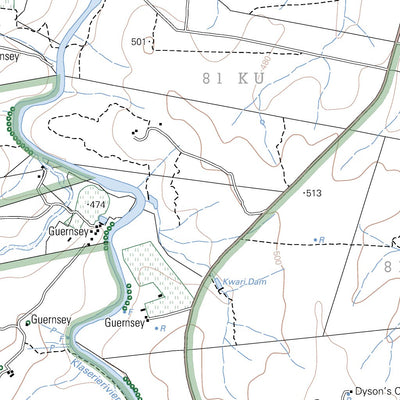 Chief Directorate: National Geo-spatial Information 2431AC CASKETTS digital map