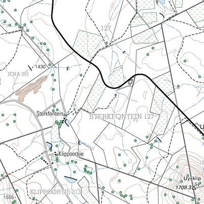 Chief Directorate: National Geo-spatial Information 2926BC BOTSHABELO (SOUTH) digital map