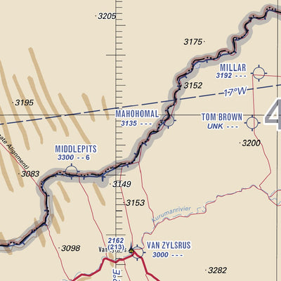 3301 VRYBURG Map by Chief Directorate: National Geo-spatial Information ...