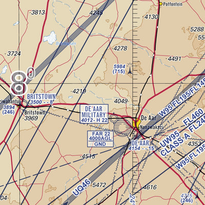 Chief Directorate: National Geo-spatial Information 3397 BLOEMFONTEIN digital map